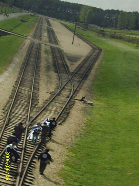 rampe juive construite en 1944 pour l arriv�e des juifs hongrois