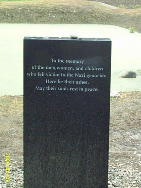 stelle comm�morative en hommage aux victimes du nazisme