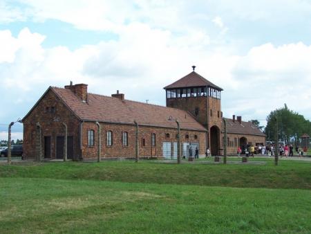 entr�e de birkenau