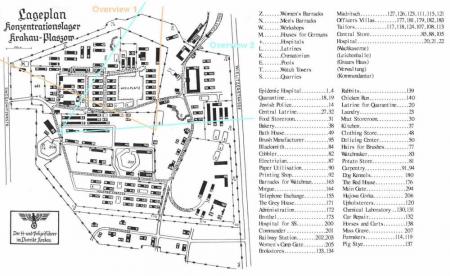 plan du camp de plasow