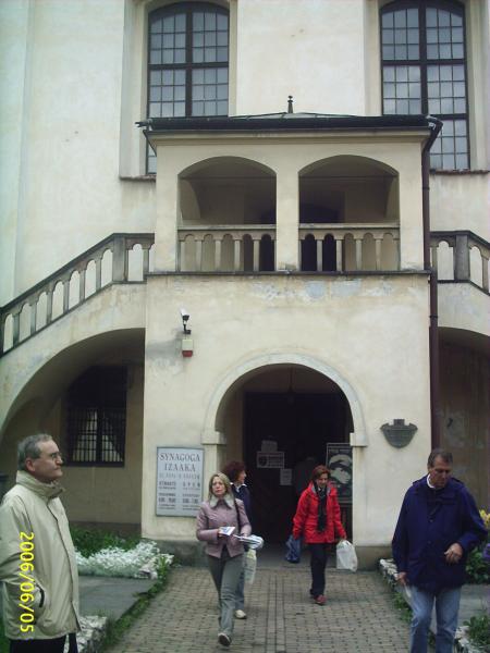 entr�e de la synagogue isaak