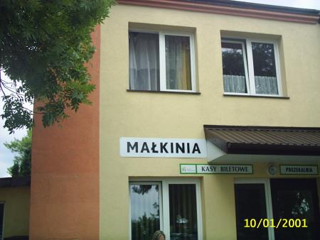 Malkinia,d�rniere gare connue avant la terrible gare de treblinka