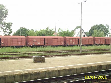 gare de Malkinia aujourd'hui